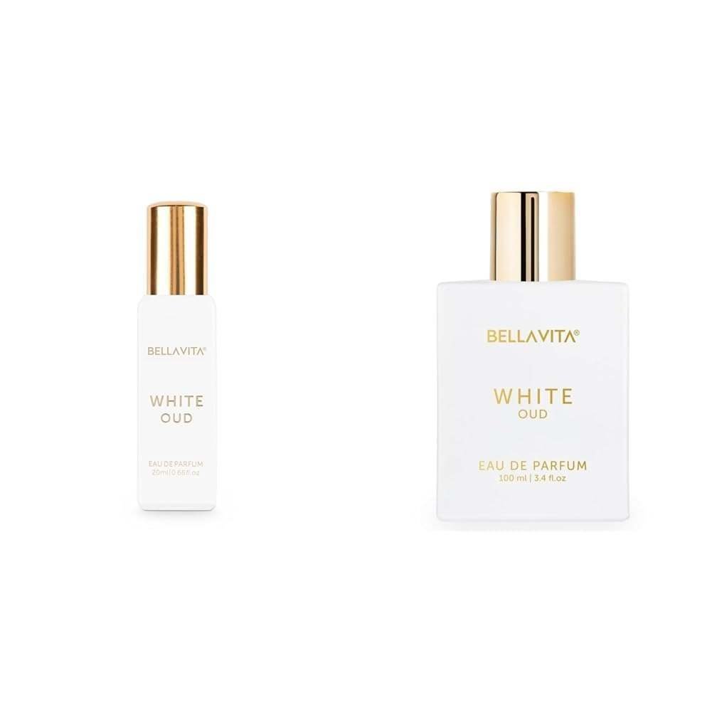uk310b8U88XTL-1.jpg Bella Vita Luxury White Oud Unisex Liquid Eau De Parfum White Oud Unisex Eau De Parfum With Orange Patchouli Muskpremium Long Lasting Oud & Fruity Fragrance For Men & Women100Ml, 20 Ml - Fast UK Delivery - Image 1