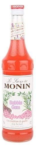 Monin Bubble Gum Flavoured Syrup, Cloudy Flashy Pink, Medium, 700 ml - Fast UK Delivery - Image 2