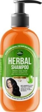 Parle Ropvatika 500ml Herbal Shampoo, Anti-Dandruff, Hair Fall Control and Scalp Treatment with Natural Ingredients, Tea Tree Oil, Aloevara and Argan Oil, for Men Woman (Sandalwood 500ml) - Fast UK Delivery - Image 2