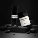 Denver Black Code Gift Pack Set - Deodorant (150Ml) + Perfume (60Ml) | Fresh, Aerosol | Long Lasting Deo Perfume Scent For Men - Fast UK Delivery - Image 4