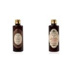 Kama Ayurveda Himalayan Deodar Hair Cleanser (Shampoo), 200ml & Kama Ayurveda Rose & Jasmine Hair Conditioner, 200ml - Fast UK Delivery