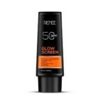 RENEE Glowscreen Spf 50 Sunscreen Cream-50Ml, Pa++++ Uva & Uvb Protection, Hyaluronic Acid & Vitamin C|Non-Greasy Matte Formula, No White Cast|For All, Normal, Oily, Dry, Sensitive Skin Types - Fast UK Delivery - Image 2