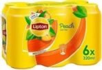Liptons Ice Tea Peach 320ml (Pack of 6 Cans X 320ml Each) Imported. - Fast UK Delivery