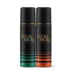 Fogg Realman Thrill & Attract Deodorant, Strong Body Spray, Long Lasting Fragrance For Men, 200Ml Each (Pack Of 2) - Fast UK Delivery - Image 2