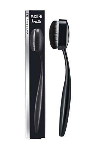 uk318lpRi31ML-1.jpg Maybelline New York Master Foundation Oval Brush, 34.9g - Black - Fast UK Delivery - Image 1