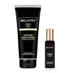 Bella Vita Luxury CEO MAN Eau De Parfum Intense CEO Man Body Perfume Lotion for Nourishing Hydrating Soft Supple & Healthy Skin with Argan Oil & Shea Butter 200 Ml - Fast UK Delivery - Image 2