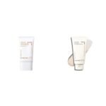 Innisfree Intensive Long Lasting Sunscreen 50 ml with SPF 50+ PA++++ for Long Lasting Matte Finish,Innisfree Volcanic BHA Pore Cleansing Foam 150 grams with Volcanic Custers for clogged pores, Oily/ - Fast UK Delivery