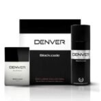 Denver Black Code Exclusive Collection Gift Set: Deo (150Ml) + Aerosol Perfume (60Ml) | Long Lasting Fresh Fragrance Gift Set for Men - Fast UK Delivery - Image 2