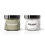 Beaface Combo of 2 Dead sea mud and Kaolin Clay Powder Each of 100 gm | White Kaolin Clay Powder For Face Masks | Dead Sea Mud Clay Powder for skin Protect from dryness and flakiness - Image 2