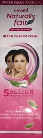 Emami Naturally Fair Fairness Cream, 25ml super value pack 1+1(not to be sold individually) - Fast UK Delivery - Image 2