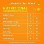 Liptons Ice Tea Peach 320ml (Pack of 6 Cans X 320ml Each) Imported. - Fast UK Delivery - Image 5
