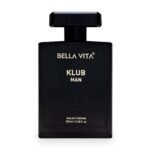 Bella Vita Luxury Klub Men Eau De Parfum Liquid Perfume With Lemon, Rose And Vanilla|Musky And Spicy Long Lasting Premium Edp Fragrance Fresh Scent, 100Ml - Fast UK Delivery