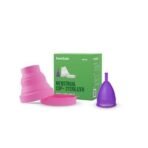 FemiSafe Menstrual Cup-Medium Size&Collapsible Sterilizer Combo|Reusable,Odourless&Rash Free|Made With Medical Grade Silicone|Travel-Friendly,Microwave Safe,Bpa Free&Heat Resistant,Pack of 1 Count - Fast UK Delivery - Image 3