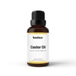 Beaface Castor Oil for Skin Care, Hair Growth (Arandi Oil) | Premium Cold Pressed | Pure & Virgin Grade - 50 ml