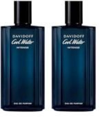 Davidoff Cool Water Intense Man Eau De Parfum, 125Ml, For Men, Liquid (Pack of 2) - Fast UK Delivery