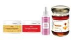 Beaface Combo Pack Potato Powder Skin Blemishes -100gm | Tomato Powder Dead cell Remover -100gm | Rose Water Skin Smoother Fresh & Glowing -100ml | Honey Reduces Acne, Pimple-free -125gm (Pack 0f 4) - Image 2