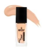 recode Liquid Foundation With Iightweight, Non Fading & Waterproof Formula, Gives Luminous Matte Finish & Medium To High Coverage For All Skins, Shade 01 Baghnagar, 30Ml - Fast UK Delivery - Image 2