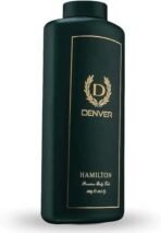 DENVER Hamilton Premium Body Talc- 100GM Each (Pack of 3) | Scented Talcum for Men - Fast UK Delivery - Image 2