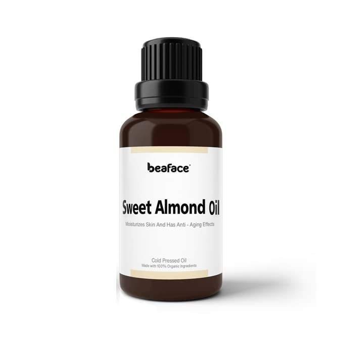 uk31JJRhbJLGL-1-1.jpg Beaface Sweet Almond Oil 50ml Skin Moisturizer Oil - Image 1