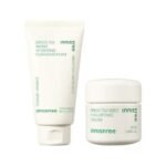 Innisfree Green Tea Hydrating Amino Acid Foam Cleanser 150 grams for Daily Cleansing & Innisfree Green Tea Seed Cream 50 ml With Hyaluronic Acid | Skincare Combo for Hydration - Fast UK Delivery