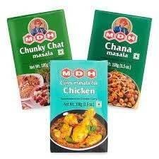 uk31JwyMzdcsL-1-1.jpg MDH 3 Piece Combo(Chunkychat + Chana + Chicken) - Fast UK Delivery - Image 1