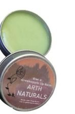 Arth Naturals -Kiwi & GreenApple Lip Balm- Unisex Proiiuuduct- Halal Product-Organic-Natural Ingredients- Vegan-Chapped-Dry-Dark lips-Shea Butter & Vit E- Women& Men-8 Gms- - Fast UK Delivery - Image 2