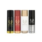 DENVER Black Code Nano,Caliber Nano, Honour Nano & Imperial Nano Deo - 50ML Each (Combo Pack of 4) | Long Lasting Deodorant Body Spray for Men - Fast UK Delivery - Image 2