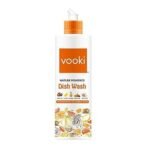 Vooki Nature Powered Natural Dish Wash Gel, No Preservatives, No Synthetic Colors - 500 ml (Pack of 1) - Fast UK Delivery