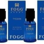 FOGG SCENT TYCOON PERFUME SPRAY 30MLX3(140MRPX3) Eau de Parfum - 90 ml (For Men & Women) - Fast UK Delivery