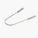 Maharishi Ayurveda Ayurdent Tongue Cleaner for Kids Ages 10+ and Adults - Premium Ayurvedic Stainless steel Oral Hygiene Tongue Scraper Tool for Effective Bacteria & Plaque Removal (Pack of 1) - Fast UK Delivery - Image 3