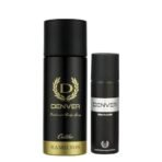 DENVER Caliber Deo - 165ML & Black Code Nano - 50ML (Combo Set of 2) | Long Lasting Deodorant Spray - For Men - Fast UK Delivery - Image 2