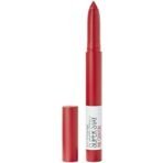 Maybelline New York Maybelline Super Stay Ink Crayon Lipstick, Precision Tip Matte Lip Crayon with Built-in Sharpener, Longwear Up To 8Hrs, Hustle In Heels, Apple Red, 0.04 oz - Fast UK Delivery - Image 2