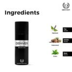 DENVER Black Code Deo - 150GM (Pack of 3) | Long Lasting Deo Spray for Men - Fast UK Delivery - Image 7
