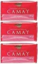 CAMAY CLASSIC SOAP 125GM (PACK OF 3) - Fast UK Delivery