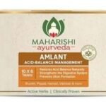 MAHARISHI AYURVEDA Amlant Acid Balance Management- Pack of 4 x 10 * 6 Tab - Fast UK Delivery