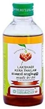 VAIDYARATNAM Lakshadi Kera Thailam, 200 ml - Fast UK Delivery - Image 2