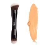 Ruby's Organics Liquid Foundation and Multitasking Brush for Face Makeup - Waterproof, Full Coverage Blendable, Long Lasting, Matte Finish and Poreless, Normal to Oily Skin,Vegan, Shade LM 01.8, 30 ml - Fast UK Delivery - Image 3