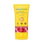 Mamaearth Beetroot Hydraful Sunscreen With Hyaluronic Acid - 50 g |SPF 50 & PA++++ | UVA & B Protection | Hydrates Skin | For Oily, Combination & Dry Skin | No white cast - Fast UK Delivery - Image 2