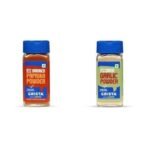 CRISTA Essential Ground Spices Combo - 2 | Paprika Powder X 1, 45 gms & Garlic Powder X 1, 45 gms | No Added Colours, Fillers & Preservatives | Pack of 2 - Image 2