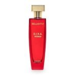 Bella Vita Luxury Women Diva Eau De Parfum Liquid Perfume With Bergamot, Black Currant, Lily, Musk, Floral, Fruity Long Lasting Edp Fragrance Scent 100 Ml - Fast UK Delivery - Image 2