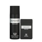 DENVER Black Code Pocket Perfume - 18ML & Black Code Deodorant - 200ML (Combo Pack of 2) | Long Lasting Deo Body Spray for Men - Fast UK Delivery - Image 2