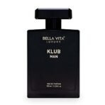 Bella Vita Luxury Hit The Klub Tonight Combo For Him, Pack Of 2 Premium Long Lasting Fragrance Musk Scent - Klub Edp 100 Ml & Liquid Klub Body Parfum Deodorant For Unisex Adult, 150 Milliliters - Fast UK Delivery - Image 6