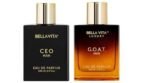 Bella Vita Luxury Ceo Man Liquid Eau De Parfum G.O.A.T Man Eau De Parfum With Bergamot Patchouli & Vetiverpremium Long Lasting Spicy & Woody Fragrance For Men 100 Ml,Brown - Fast UK Delivery