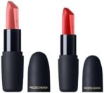 FACESCANADA Weightless Matte Lipstick - Bombshell Red 09 (Red) & FACES CANADA Weightless Matte Lipstick - Peach Candy 14 (Pink) - Fast UK Delivery - Image 2