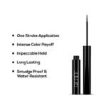 RENEE Extreme Stay Liquid Eyeliner 3x Black 4.5ml, Intense, Vibrant Color Payoff | One Swipe, Long Lasting, Matte, Waterproof, Smudge-proof All Day Shades | Infused With Castor Oil - Vegan - Fast UK Delivery - Image 4