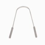 Maharishi Ayurveda Ayurdent Tongue Cleaner for Kids Ages 10+ and Adults - Premium Ayurvedic Stainless steel Oral Hygiene Tongue Scraper Tool for Effective Bacteria & Plaque Removal (Pack of 1) - Fast UK Delivery - Image 4