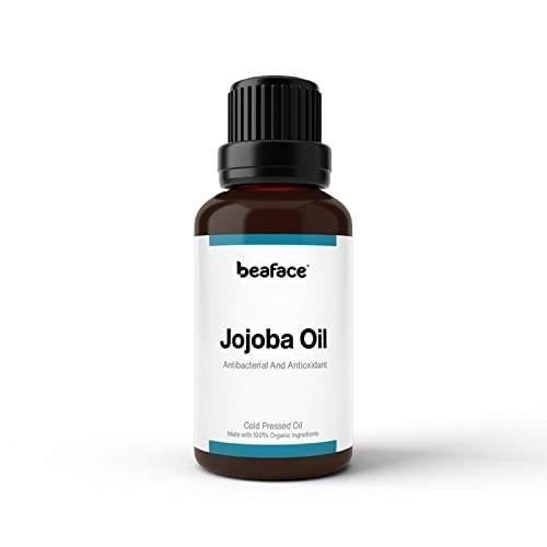 uk31Zv4FMuzPL-1-1.jpg Beaface Jojoba Oil Pure Cold Pressed Oil Helps in Hair Growth, Skin Moisturizing & Nail Care 50 ml - Image 1