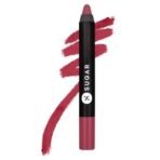 SUGAR Cosmetics Matte as Hell Lip Crayon | Lasts upto 8hrs | Water Resistent Lipstick for Women | 2.5gm - 28 Honey Rider - Fast UK Delivery - Image 2