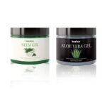 Beaface combo pack Neem face gel 100gm and Aloe vera skin gel100gm (Pack of 2) - Image 2