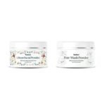 Beaface Combo Pack Hair Wash Powder 100gm Ubtan Facial Powder 100gm (Pack of 2) - Fast UK Delivery - Image 2